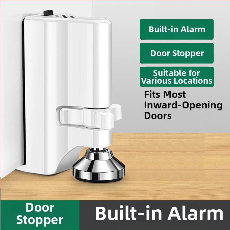 Περιοριστής πόρτας MD-BJ01H με χειροκίνητο έλεγχο, εγκατάσταση στο δάπεδο, κράμα αλουμινίου, συναγερμός κατά κλοπής και σύγκρουσης