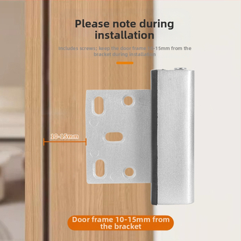 Κλειδαριά πόρτας κατά της κλοπής, κράμα αλουμινίου, μοντέλο 001, για ξύλινες πόρτες, ηλεκτροπλατιωμένο φινίρισμα, μοντέρνο μινιμαλιστικό στυλ