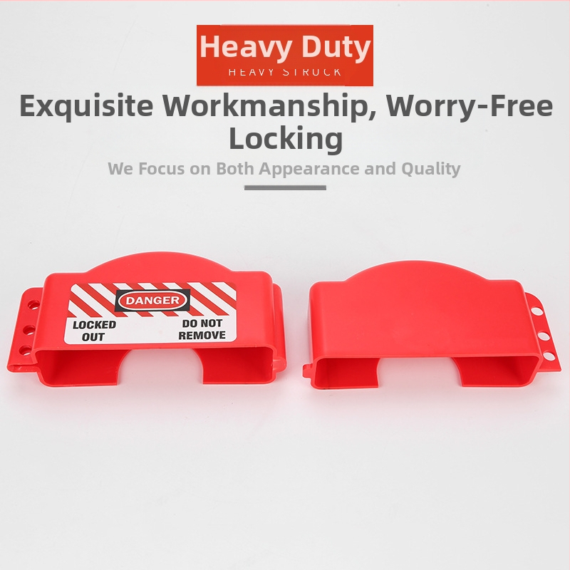 BAODSAFE ABS заключване за gate valve, модел BDS-F8616, заключване за индустриален клапан с ръкохватка от инженерна пластмаса, модерен дизайн