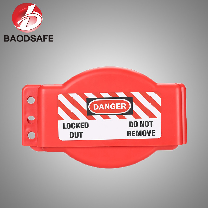 BAODSAFE ABS заключване за gate valve, модел BDS-F8616, заключване за индустриален клапан с ръкохватка от инженерна пластмаса, модерен дизайн