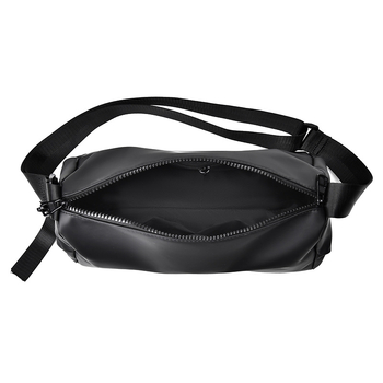 Feisha vīriešu PU ādas plecu soma ar poliestera oderi, nodilumizturīga, 2024. gada pavasaris