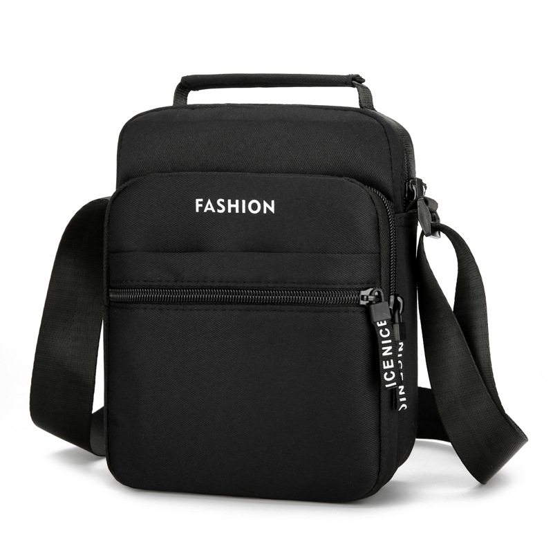 Vīriešu pleca soma ceļojumiem, viegla, Oxford audums, poliestera odere, elpojoša