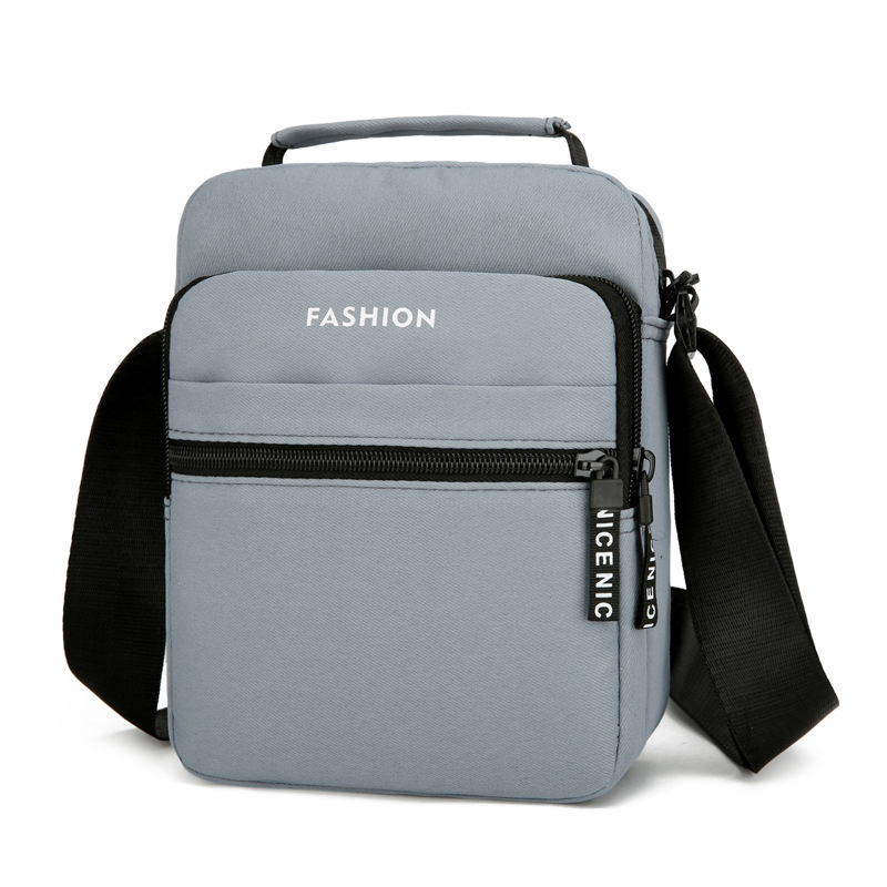 Vīriešu pleca soma ceļojumiem, viegla, Oxford audums, poliestera odere, elpojoša