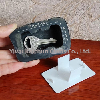 Welbom Κουτί Κλειδιών από Ρητίνη με Εμφάνιση Πέτρας για Υπαίθριο Κήπο με Κρυφή Ασφάλεια