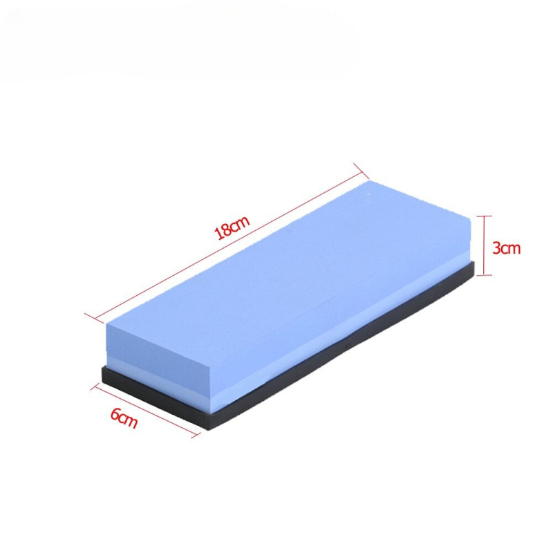 Dvipusis korundinis šlifavimo akmuo, aliejinis akmuo virtuvės ir lauko naudojimui, modernus minimalistinis stilius