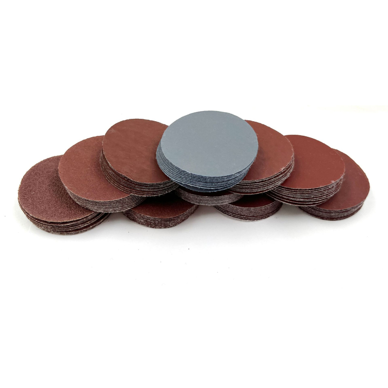 Дискове за шлайфане със флокирана подложка, самозалепващи, алуминиев оксид, за шлайфане и полиране, дърво/метал/индустриални приложения