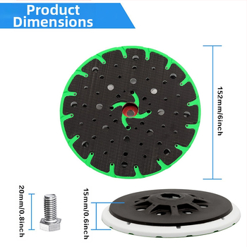 Gaisa slīpēšanas iekārta ar 17 atverēm un vakuuma plāksni, sausā slīpēšana