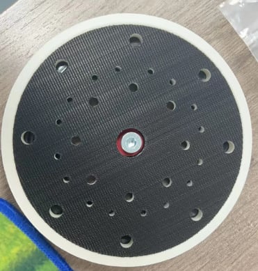 Gaisa slīpēšanas iekārta ar 17 atverēm un vakuuma plāksni, sausā slīpēšana