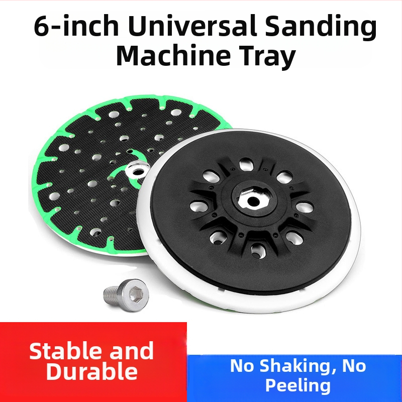 Пневматична машина за шлайфане с тава за 17 отвора и вакуумна чашка, абразив за сухо шлайфане