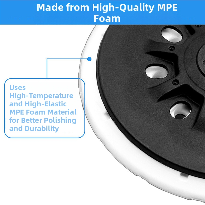 Пневматична машина за шлайфане с тава за 17 отвора и вакуумна чашка, абразив за сухо шлайфане