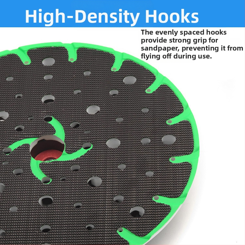 Пневматична машина за шлайфане с тава за 17 отвора и вакуумна чашка, абразив за сухо шлайфане