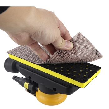 Sea Flying Shark флокирана самозалепваща шкурка за сухо шлайфане с мрежеста повърхност за автомобили и дърво