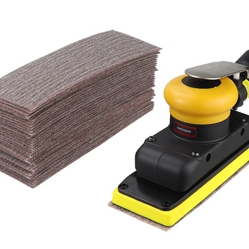 Sea Flying Shark флокирана самозалепваща шкурка за сухо шлайфане с мрежеста повърхност за автомобили и дърво