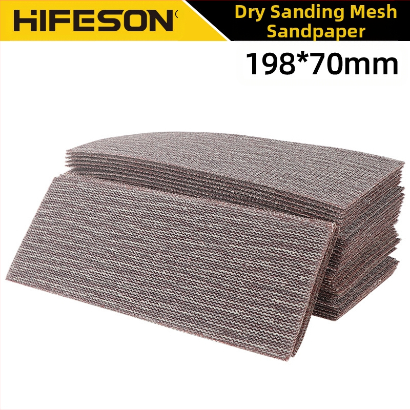 Sea Flying Shark флокирана самозалепваща шкурка за сухо шлайфане с мрежеста повърхност за автомобили и дърво