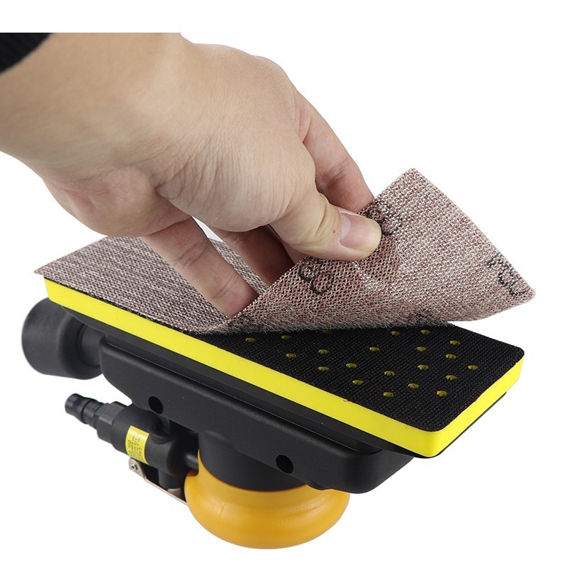 Sea Flying Shark флокирана самозалепваща шкурка за сухо шлайфане с мрежеста повърхност за автомобили и дърво