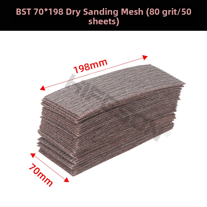 Sea Flying Shark флокирана самозалепваща шкурка за сухо шлайфане с мрежеста повърхност за автомобили и дърво