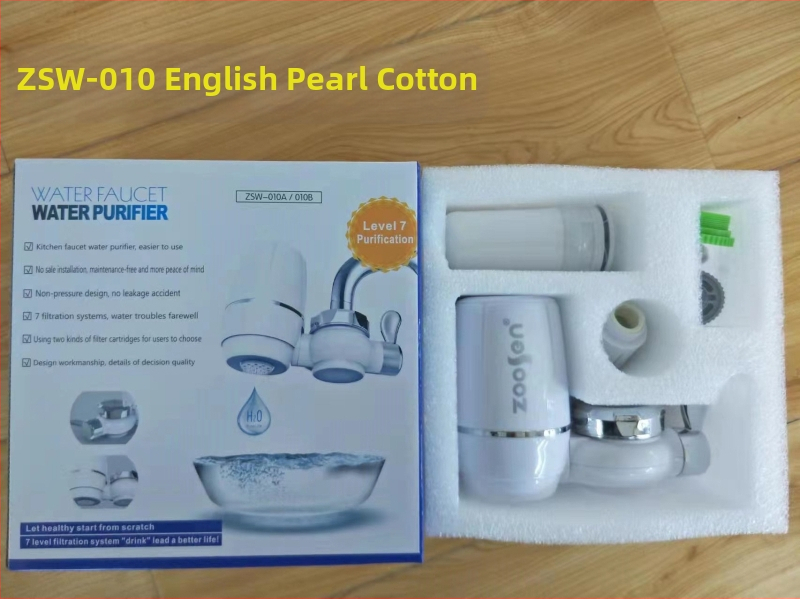 7-laipsnių keramikos filtras krano vandens valymui, be montavimo, keičiamas filtras, 1000 L/dienai