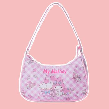 Pečių krepšys - PU oda, užtrauktukas, telefono kišenė, poliesterio įdaila