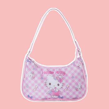 Pečių krepšys - PU oda, užtrauktukas, telefono kišenė, poliesterio įdaila