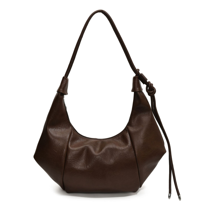 Crossbody torba s urbanim minimalističkim stilom, PU materijal, horizontalni kvadratni oblik, zatvarač, unutarnja pretinica za telefon