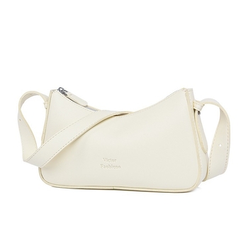 PU rankinė miesto minimalistiniam stiliui, horizontaliai kvadratinė forma, užtrauktukas, PU pamušalas, vidinė ID kišenė, su tarpine sluoksniu ir vienu pečių diržu