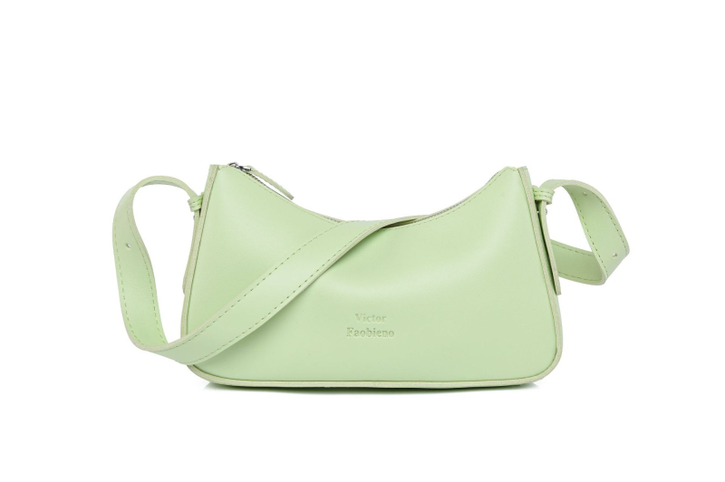 PU rankinė miesto minimalistiniam stiliui, horizontaliai kvadratinė forma, užtrauktukas, PU pamušalas, vidinė ID kišenė, su tarpine sluoksniu ir vienu pečių diržu