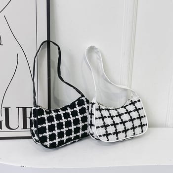 Pečių rankinė, gatvės stiliaus, kanvas medžiaga, horizontali kvadratinė forma, užtrauktukas, telefono kišenė