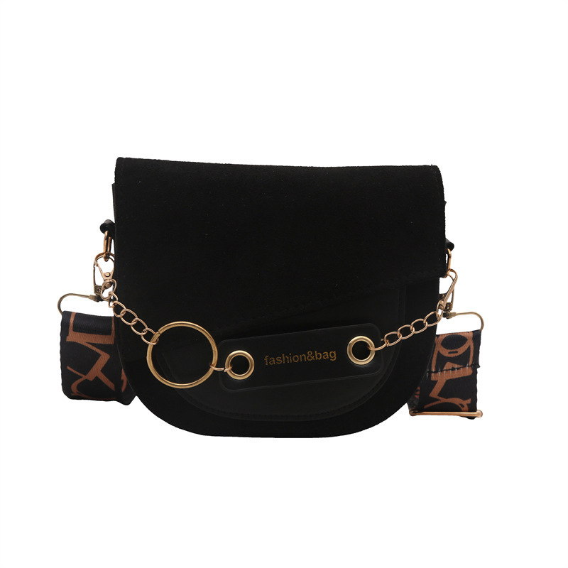 PU torbica preko tijela, ulični trend, dizajn saddle bag, vodoravno četvrtastog oblika, magnetska kopča, unutarnja pretinac sa zipom