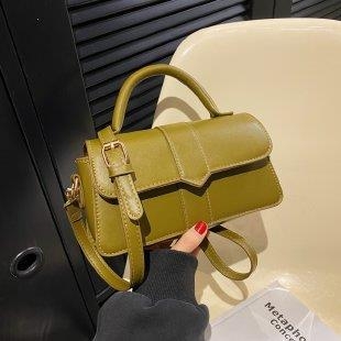 Zunen ženska crossbody torba, PU koža, horizontalan kvadratni oblik, magnetsko zatvaranje, unutarnja džep za mobitel