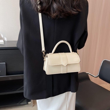 Zunen ženska crossbody torba, PU koža, horizontalan kvadratni oblik, magnetsko zatvaranje, unutarnja džep za mobitel