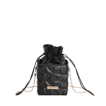 Γυναικεία PU τσάντα ώμου με street-trend στυλ, κάθετη τετράγωνη σιλουέτα, επένδυση από συνθετικό δέρμα, μαγνητικό κούμπωμα