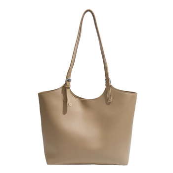Γυναικεία Τσάντα Ώμου, Tote, σχήμα κουβά, PU υλικό, μαγνητικό κλείσιμο, εσωτερική θήκη για κινητό, διπλοί ιμάντες, αστικός μινιμαλισμός, άνοιξη 2025