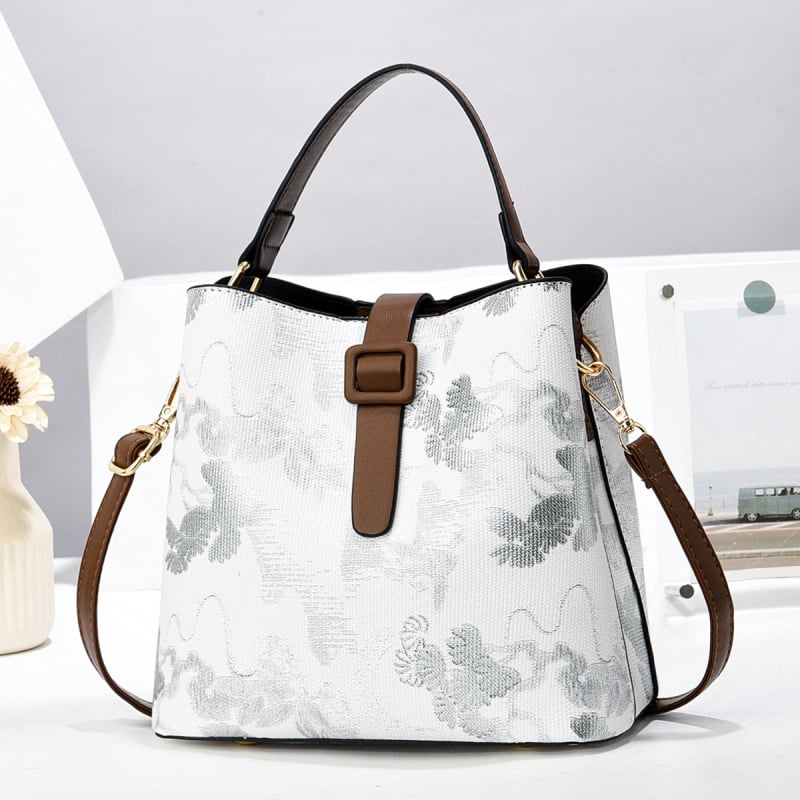 Emperor Rhino PU torbica preko ramena – ulični stil, horizontalni kvadratni oblik, zatvarač, unutarnja sendvič struktura džepa