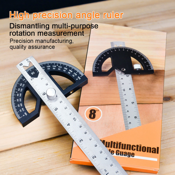 Дърводелска Edge Rule – маркиращ инструмент за дърво, ръбове и ъгли — марка Refined red Technology