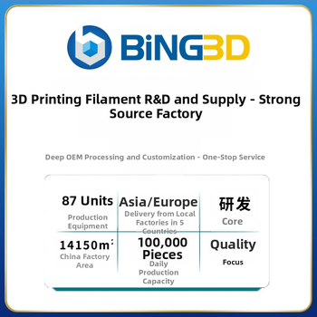BING3D PLA Silk филамент за 3D печат - кръгло сечение, копринено покритие, PLA материал