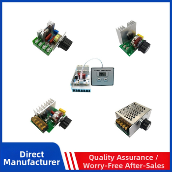 SCR регулатор на скоростта на мотора и регулатор на температурата за електрическа пещ, 2000/4000/10000 W, ниско напрежение, Micro-bully