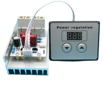 SCR регулатор на скоростта на мотора и регулатор на температурата за електрическа пещ, 2000/4000/10000 W, ниско напрежение, Micro-bully