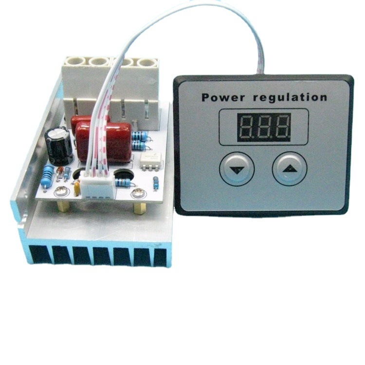 SCR регулатор на скоростта на мотора и регулатор на температурата за електрическа пещ, 2000/4000/10000 W, ниско напрежение, Micro-bully