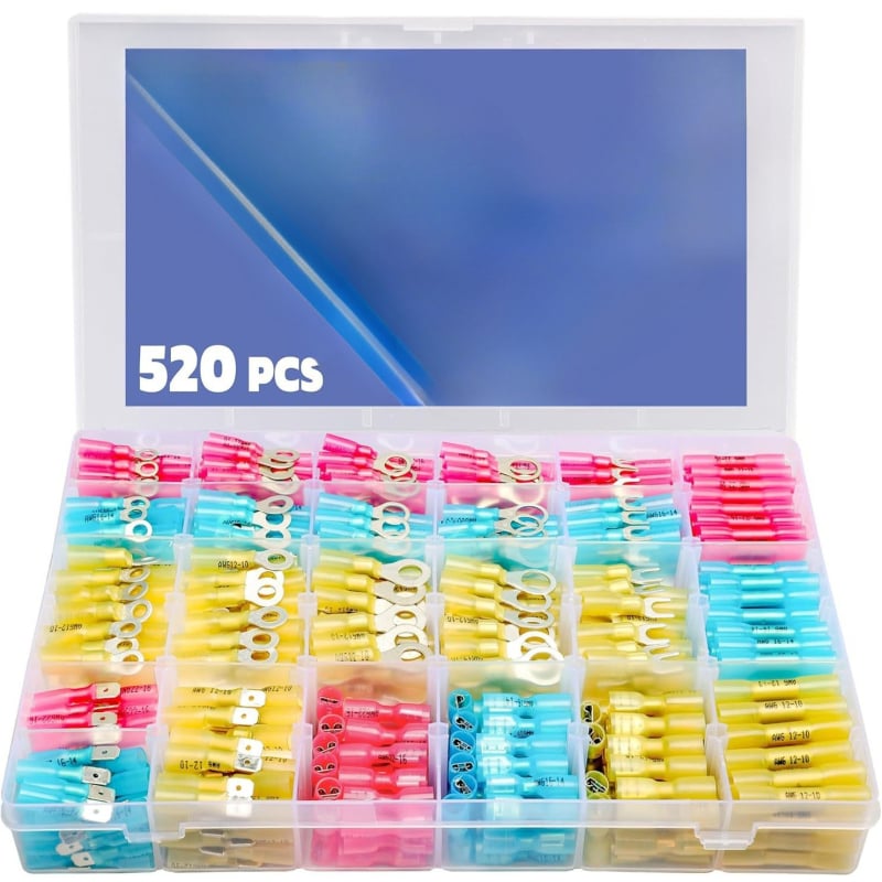 Vízálló hőszűkítő cső dugó és közbenső vezetékterminál csatlakozó, Crimping terminal CNHH