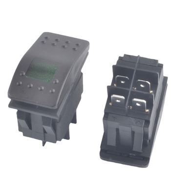 LED водоустойчив морски превключвател за яхти/лодки, 220V/12V, 10A, CE сертифициран