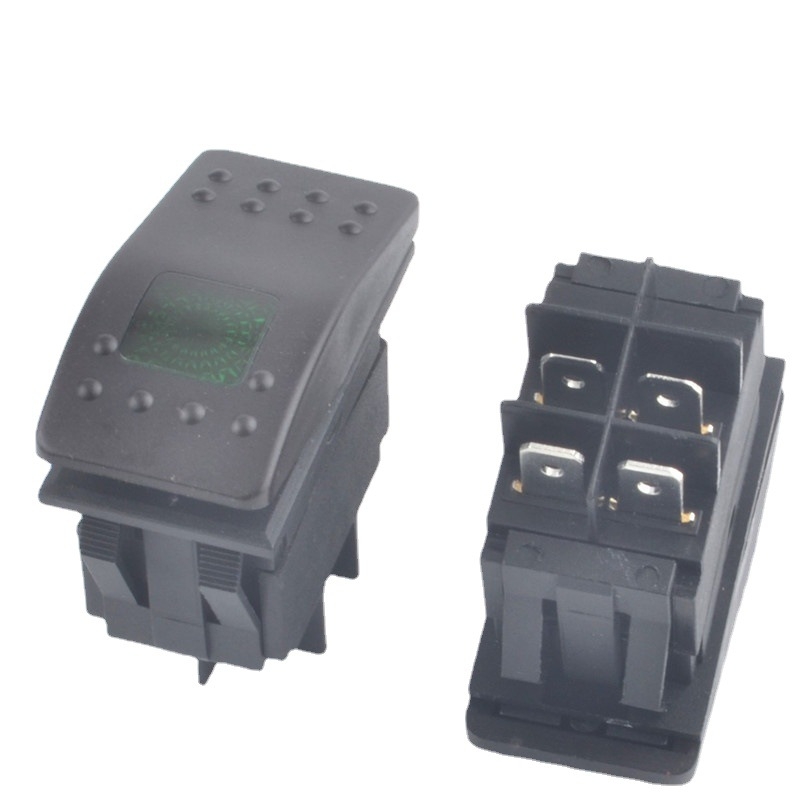 LED водоустойчив морски превключвател за яхти/лодки, 220V/12V, 10A, CE сертифициран