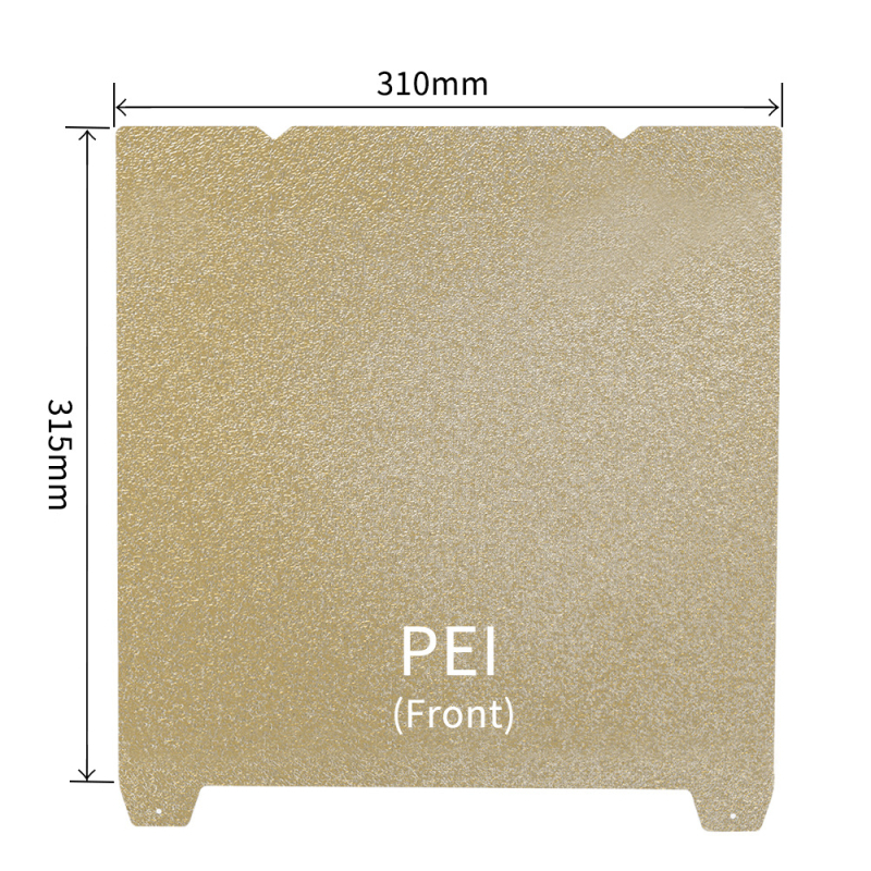 K1/K1MAX Ender-3S1/S1PRO PEI магнитна пружинна стомана двустранна повърхност за печат