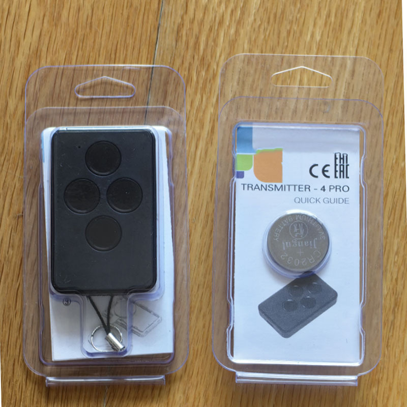 Lang yixin garažo durų nuotolinio valdymo pultas – kopijavimo nuotolinio valdymo, 433.92MHz rolling code, DOORHAN suderinamas