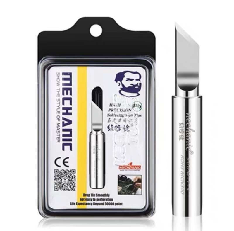 936A безоловен накрайник за паялник, извит връх — мед без кислород, за ремонт на мобилни телефони