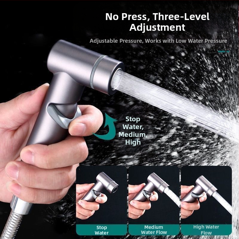 Тоалетен душ-крайник за високо налягане, меден корпус, модел 1, марка JIUMWOO, EU CE сертифициран, персонализация налична