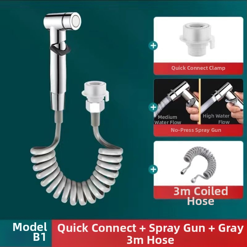 Toaletni tuš-mlaznica, bakreno tijelo, model 1, JIUMWOO, EU CE certifikat, mogućnost prilagodbe