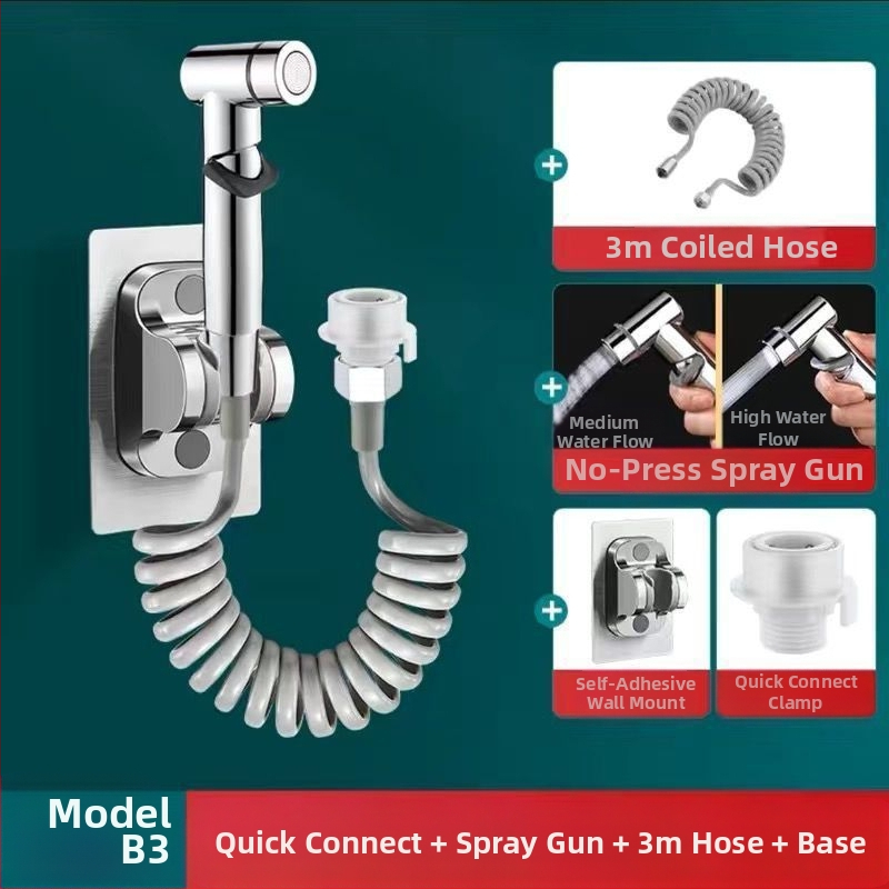 Toaletni tuš-mlaznica, bakreno tijelo, model 1, JIUMWOO, EU CE certifikat, mogućnost prilagodbe