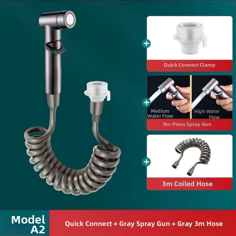 Toaletni tuš-mlaznica, bakreno tijelo, model 1, JIUMWOO, EU CE certifikat, mogućnost prilagodbe