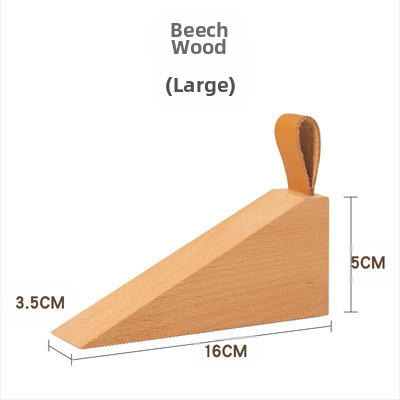 Stopper πόρτας Α-888 – Ξύλινος, τοποθέτηση στο δάπεδο, μοντέρνο μινιμαλιστικό στυλ, χειροκίνητος έλεγχος