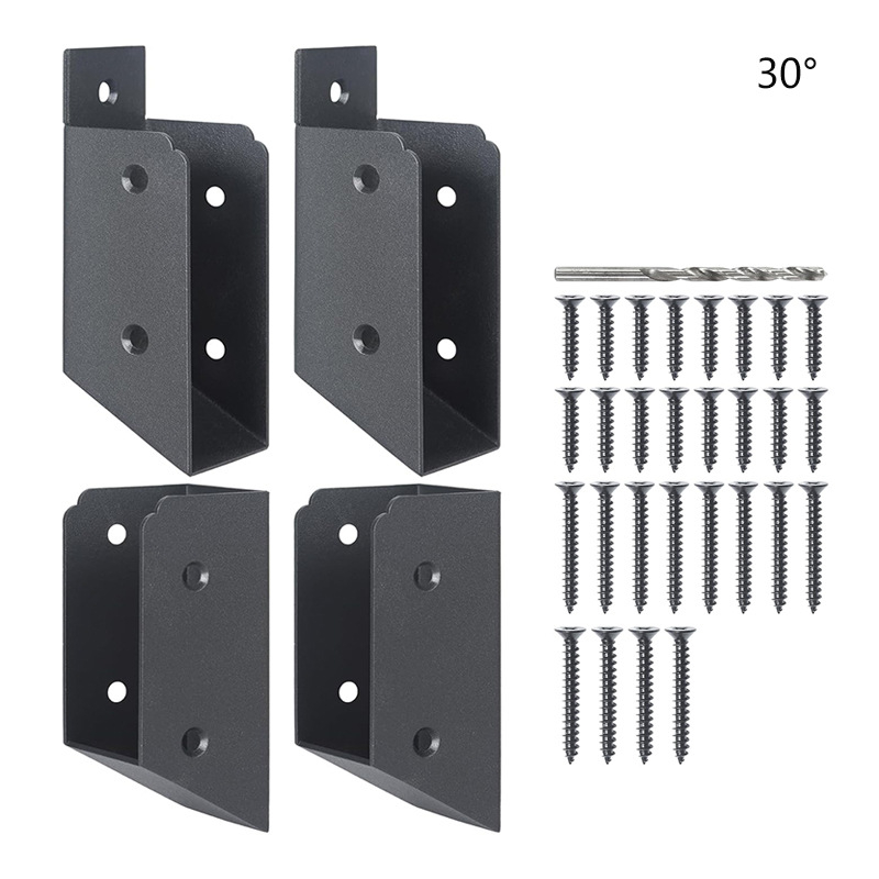 Conector ascuns pentru balustradă din oțel inoxidabil, model multiunghi, utilizare universală, anticoroziv, stil modern minimalist